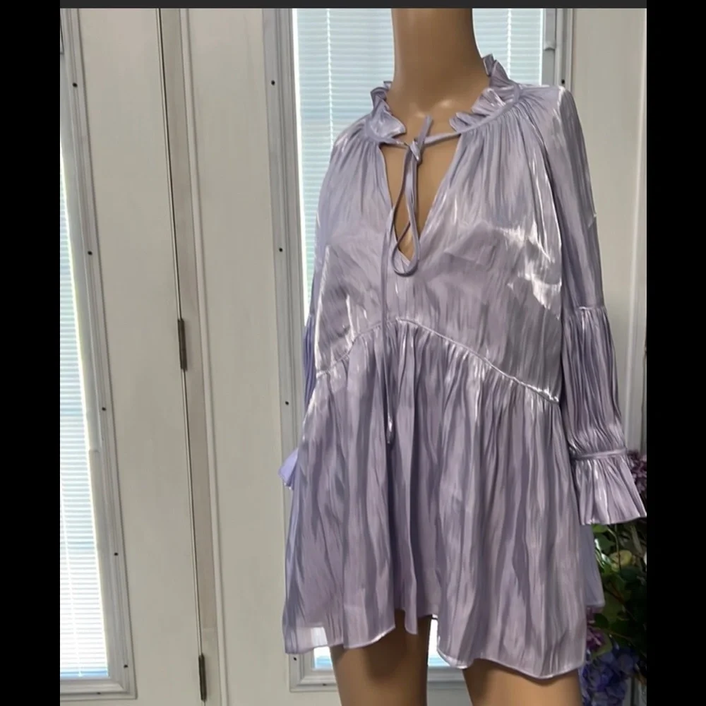 Cinq A Sept Phyllis Gathered Blouse - Picture 5 of 15